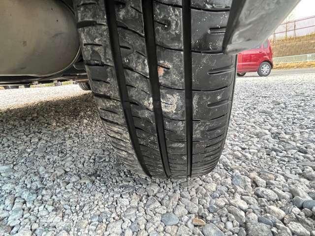 タイヤの溝もまだまだあります！