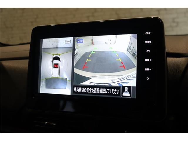 真上からの視点で車を見ることが出来る全方位カメラ機能付き！
