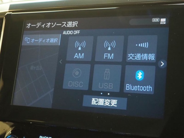 Bluetooth接続可能なディスプレイオーディオです。これで音楽など聴きながら楽しいドライブができます♪