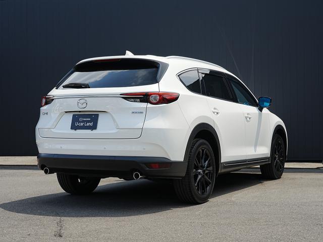 北米仕様の3列シートSUV「CX-9」を日本国内向けにリサイズすることで、重量に負けない強靭なボディの多人数SUVが誕生しました。
