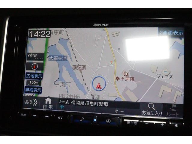ナビを装備！　施設名などから、すぐに最適ルートを検索します。（機種によりナビやコネクトサービス等ご利用の際は、別途契約が必要となる場合があります）