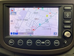 純正HDDナビが装備されております。純正扱いのナビで保証対象となり、ご安心してお使いいただけます。