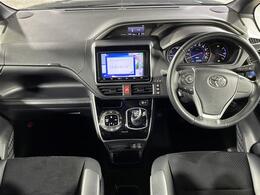 【インパネ全体】全方位で視界が広く、高い目線で運転もしやすいです！