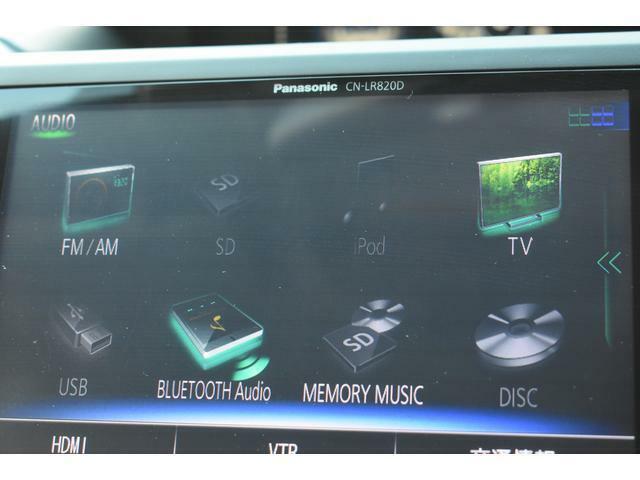 オーディオ操作メイン画面 CDやDVD再生は勿論、地デジやBluetoothにも対応 外部入力端子利用でミュージックプレイヤーなどの接続ご利用可能ですよ。