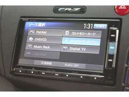CD、DVD、SD、USB、Bluetooth、フルセグTV、ラジオをご使用いただけます♪