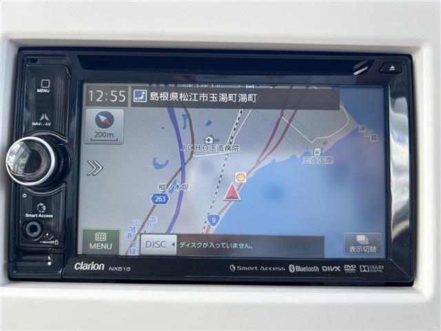 【　ナビゲーション　】ナビゲーションシステム装備なので不慣れな場所へのドライブも快適にして頂けます♪