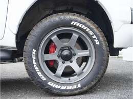 ■TE37SB 18インチ アームズグレー/MONSTA　MUD WARRIOR気に入っていただけるお車ご提案します☆ご来店お待ちしております。シーアールエス横浜店045-532-9000