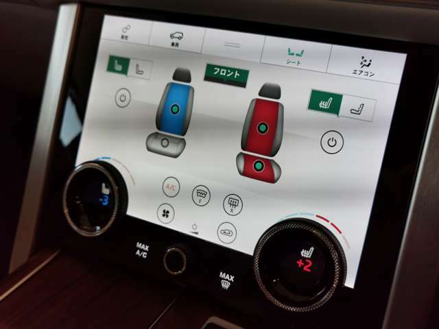 【ヒーター＆ベンチレーション付きフロントシート】季節を問わず快適なドライブができるようヒーター＆ベンチレーションが搭載されております。