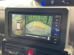 【パノラマモニター】専用のカメラにより、上から見下ろしたような視点で360度クルマの周囲を確認することができます☆死角部分も確認しやすく、狭い場所での切り返しや駐車もスムーズに行えます。