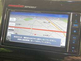 【ナビゲーション】使いやすいナビで目的地までしっかり案内してくれます。各種オーディオ再生機能も充実しており、お車の運転がさらに楽しくなります！！