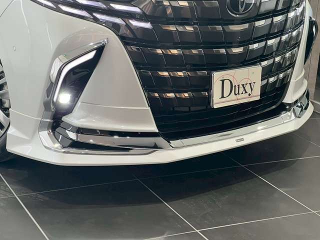モデリスタフロントスポイラー☆エアロの長納期化されている今、エアロ付きの車両をご用意可能でございます☆お客様のご希望をお聞かせ下さい！クルマ選びはまず、お店選びから☆どうぞDuxy可児店で上質なお車を