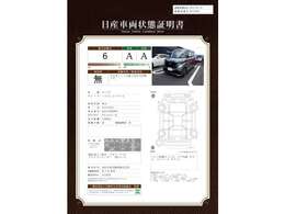 日産認定証明書