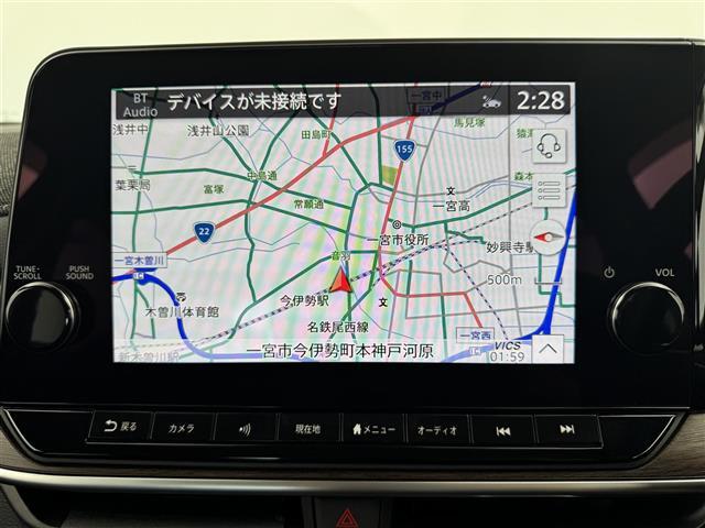 【カーナビ】ナビ利用時のマップ表示は見やすく、いつものドライブがグッと楽しくなります！