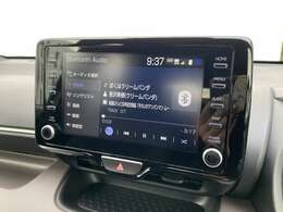 ナビ機能のご紹介。今や必須アイテムのBluetoothももちろんOKです。