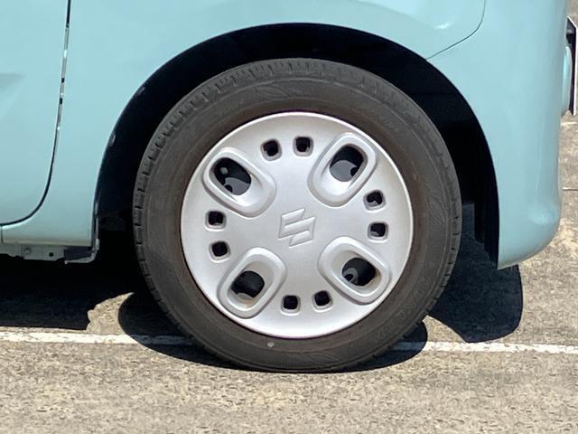フットワークの軽い、運転ラクラクの足回り。タイヤの溝も、まだまだ！くわしくはスタッフへ。