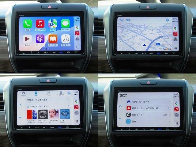 ホンダセンシング・純正9インチナビ・バックカメラ・フルセグTV・Carplay・Bluetooth・DVD再生・両側パワースライドドア・ACC・LKA・LEDヘッドライト・オートライト・ETC