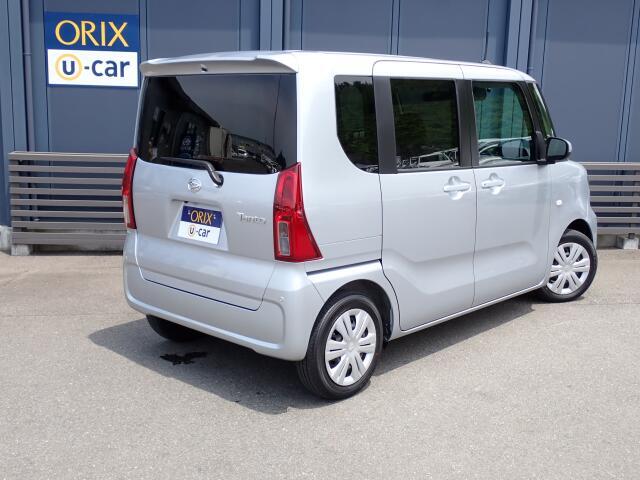 リヤビューの画像になります。オリックス認定中古車には、ご購入後も安心してお乗りいただくために、独自の「オリックス認定中古車保証」をお付けしています。