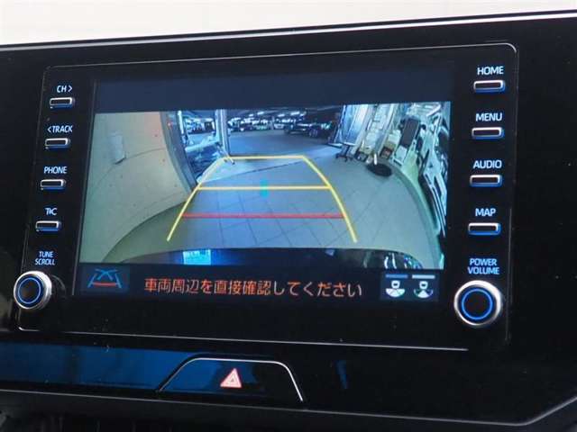 バックガイドモニター装備！ガイド線が目安になり駐車が苦手な方でも安心です！