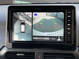 アラウンドビューモニター☆全方向見えるので駐車が苦手な方も安心です。