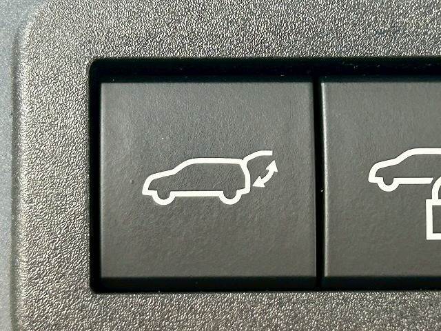 【電動リアゲート】ボタンひとつで大きなゲートも簡単に開閉可能です。高級車ならではの装備は嬉しいですね。