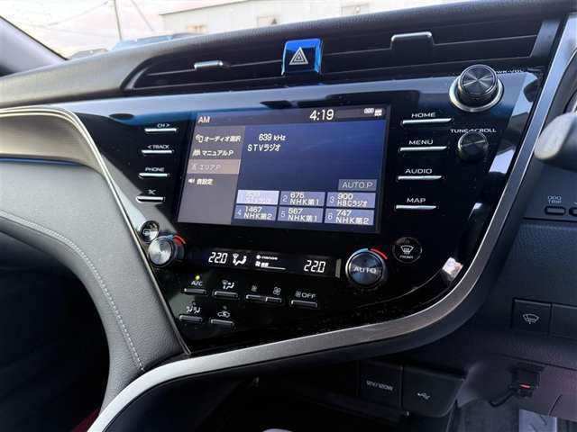 主な装備は、トヨタセーフティセンス、カーナビ、バックモニター、エンジンスターター、ETC、寒冷地仕様となっております。