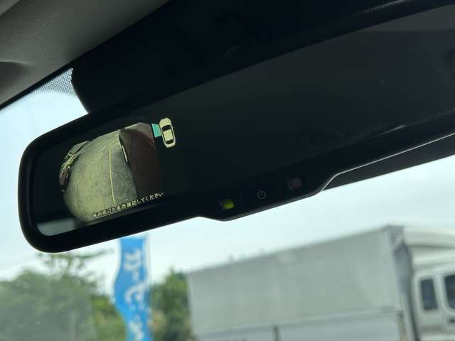 サイドカメラはスイッチで切り替えできます！