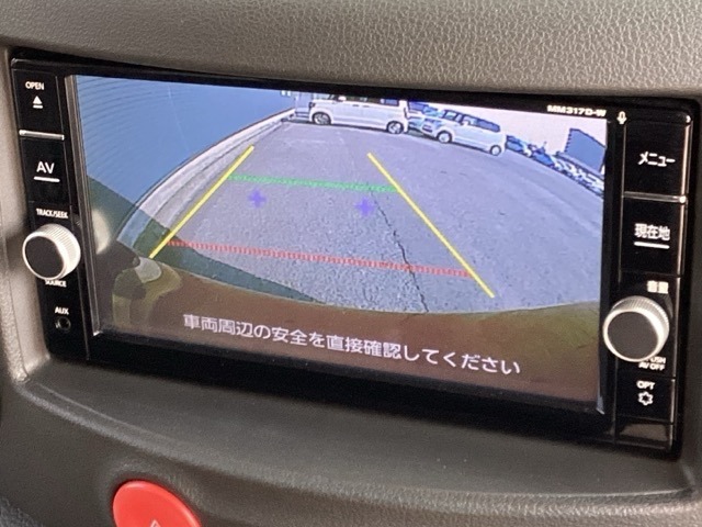 バックカメラ付きです！後退時も安心！