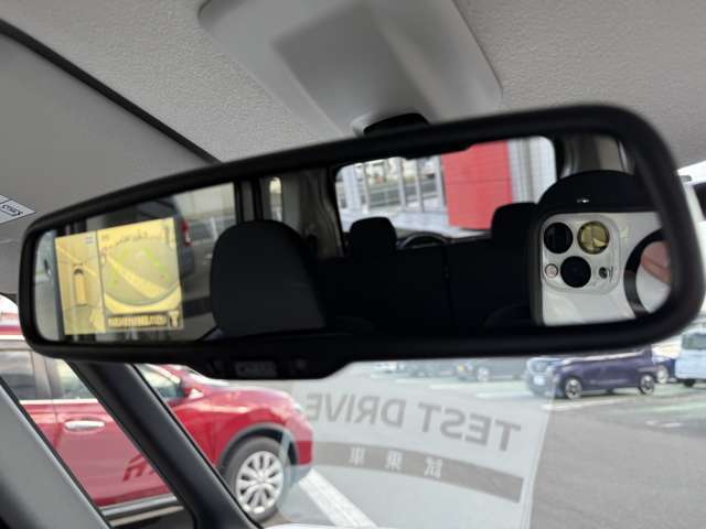 ディスプレイ付自動防眩式ルームミラー