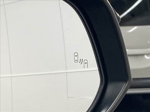 【ブラインドスポットモニター】車線変更時の死角の安全をサポートする装置です。