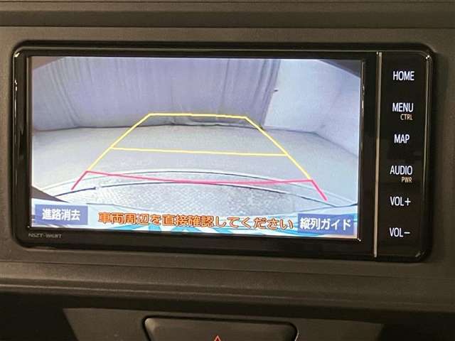 嬉しいバックモニター付き！駐車が苦手な方でも安心♪