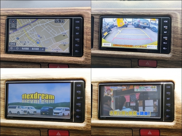 純正ナビ付でバックカメラ、DVD再生、TV、Bluetoothも対応