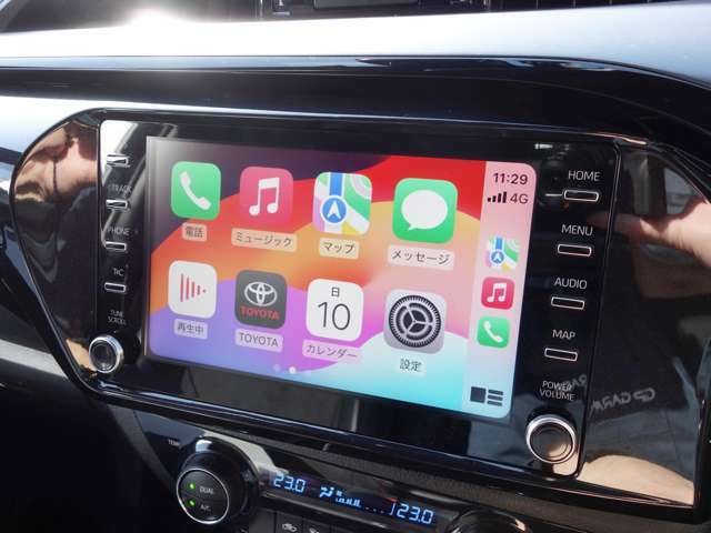 【Apple　CarPlay/Android　Auto】Apple　CarPlayやAndroid　Autoにも対応しています！USBでスマホ接続することで、より便利に使えるようになります♪