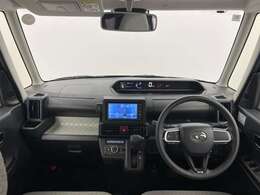 【インパネ全体】全方位で視界が広く、高い目線で運転もしやすいです！