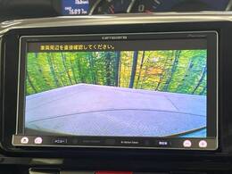 【バックカメラ】駐車時に後方がリアルタイム映像で確認できます。大型商業施設や立体駐車場での駐車時や、夜間のバック時に大活躍！運転スキルに関わらず、今や必須となった装備のひとつです！