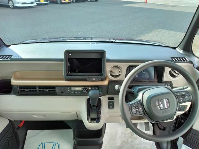 前席写真です。