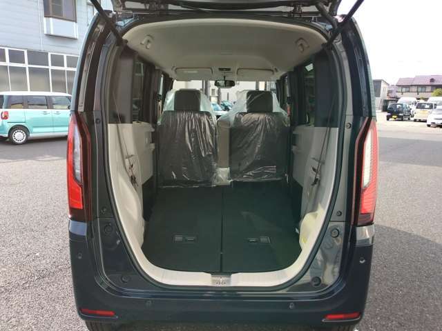 より多くの荷物を積み込めます。