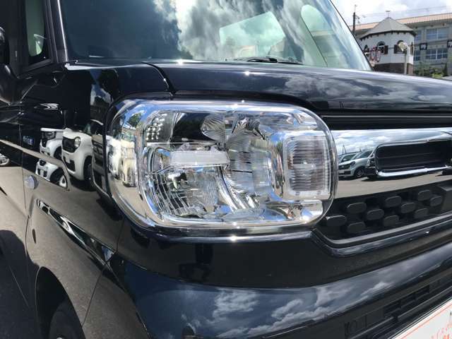 LEDヘッドライト付きです！