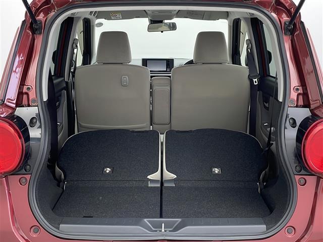 【シートアレンジ】乗せる人数、荷物によってシートをアレンジすれば、ダンボールなどの大きい荷物や、釣り具などの長尺物も載せられそうですね！