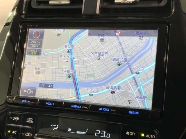 純正ナビ搭載です。知らない道も安心ですね！
