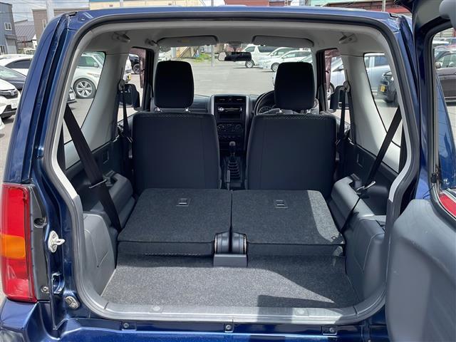 【シートアレンジ】乗せる人数、荷物によってシートをアレンジすれば、ダンボールなどの大きい荷物や、釣り具などの長尺物も載せられそうですね！