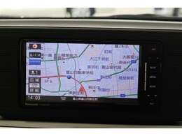 【メモリーナビ】フルセグ・CD・ラジオ・DVD視聴機能付き♪操作はタッチパネルで簡単です♪