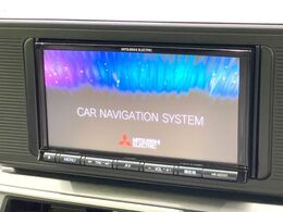 【ナビゲーション】目的地までしっかり案内してくれる使いやすいナビ。Bluetooth接続すればお持ちのスマホやMP3プレイヤーの音楽を再生可能！毎日の運転がさらに楽しくなります！！