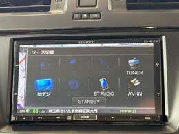 純正SDナビ付き！DVD再生、フルセグTV、Bluetoothオーディオ、バックモニターと装備が充実しております！