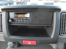 純正AM・FMラジオ！