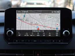 スマートフォン連携ディスプレー+ナビ　フルセグTV　USB接続　HDMI　Bluetooth接続　全方位カメラ