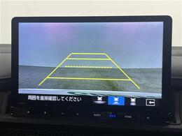 【バックカメラ】駐車が苦手な方でも映像で後方の安全確認もしっかり♪見えない死角の部分や距離感などモニター確認することが可能です！