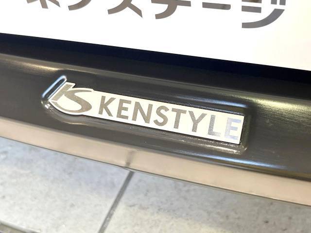 【KENSTYLEエアロ】人気のエアロを装備！クルマの外観がよりスタイリッシュになり、街中で存在感あふれる1台に♪将来買い替える時にもリセールに影響しやすく、価値ある人気の装備です！