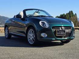 ブリティッシュグリーン以外にも同程度のイエローとパールホワイトもございますのでお気軽にお問い合わせください。