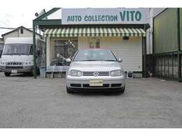 前方、新品ソフトトップ（赤キャンバス地）