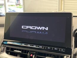 【12.3インチワイドナビ】高級感とインパクトのある大型ワイドナビを装備。各種オーディオ操作はもちろん、横長ワイド画面でのマップ2分割表示など、利便性も高いナビです♪